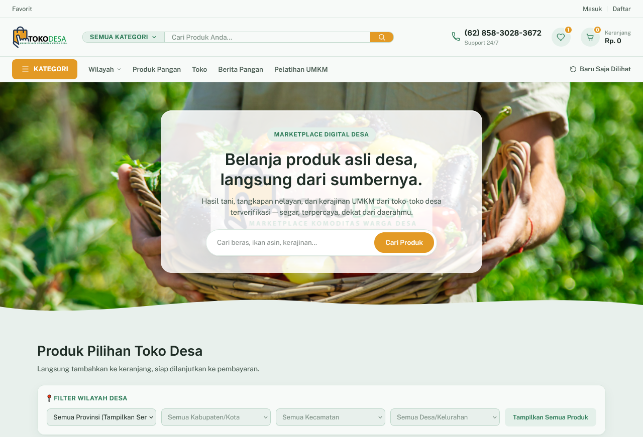 Toko Desa Marketplace